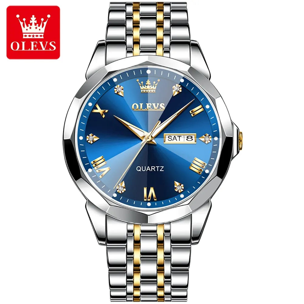 OLEVS® Reloj Cuarzo de Lujo